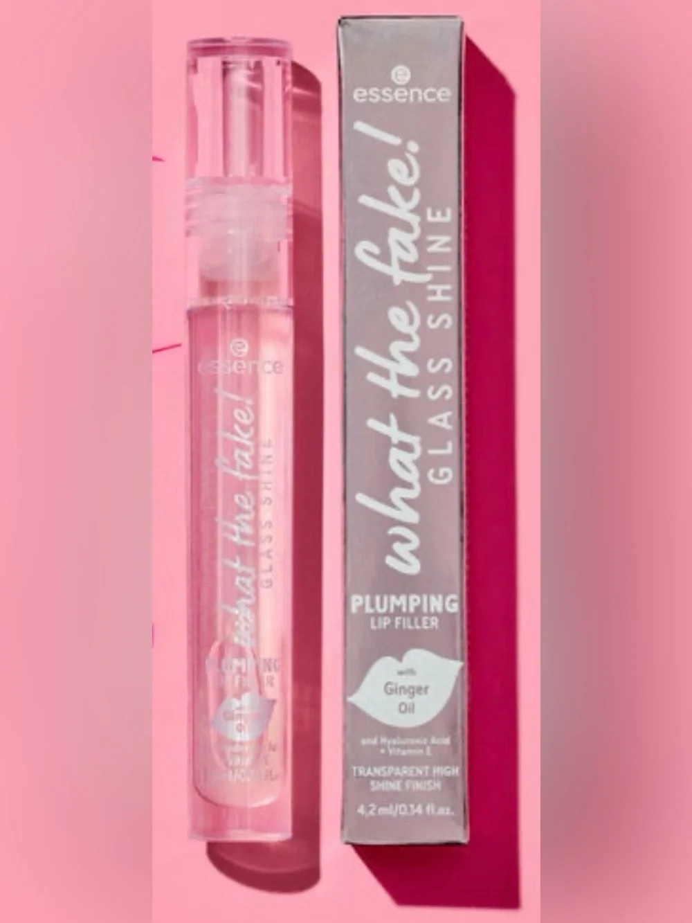 essence What the Fake! Glass Shine Plumping Lip Filler